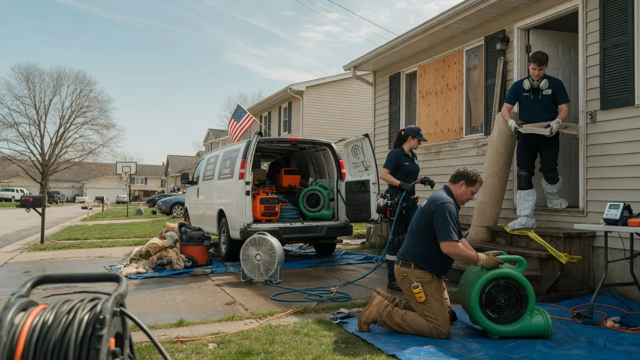 Water Damage Restoration in Shanks, WV near me